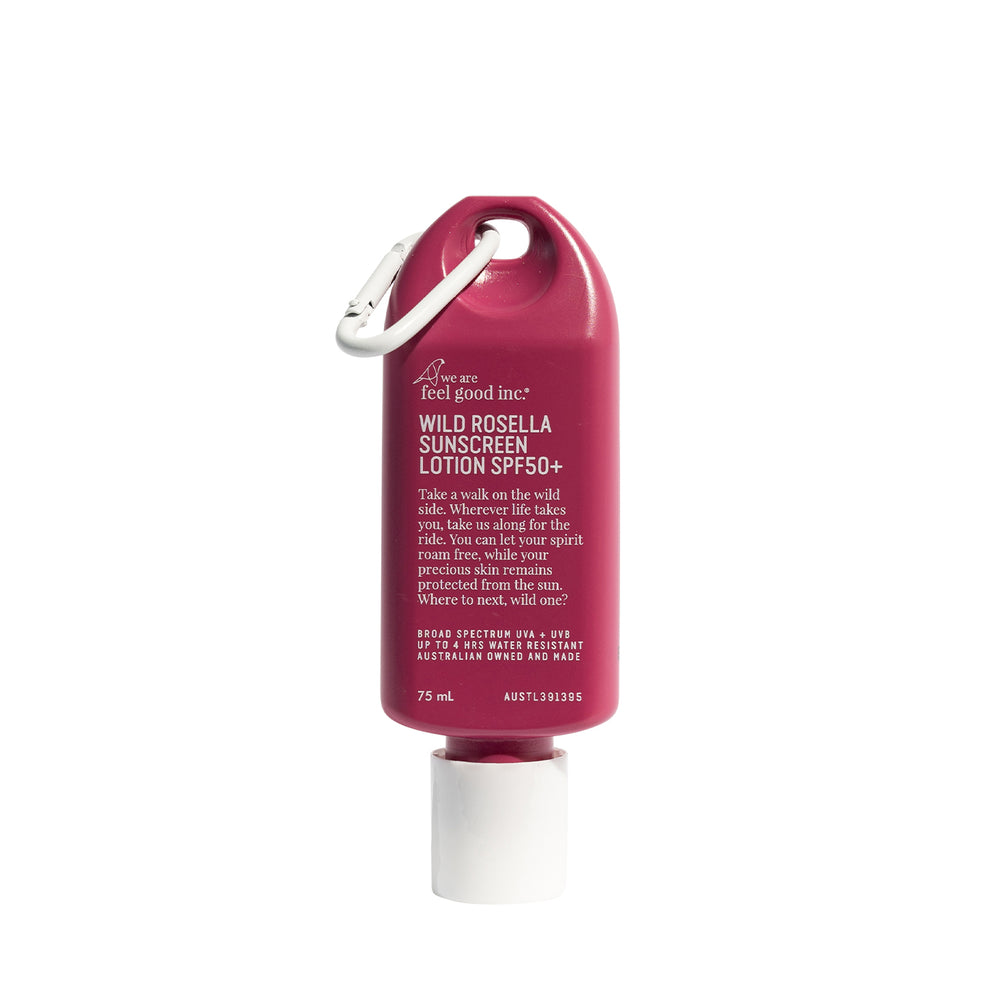 We Are Feel Good Inc. Wild Rosella Sunscreen Lotion SPF50+ 75ml