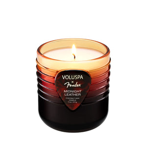 X Fender: Midnight Leather Boxed Candle
