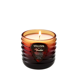 X Fender: Midnight Leather Mini Boxed Candle