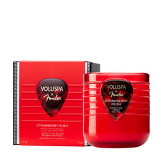X Fender: Strawberry Rush Boxed Candle