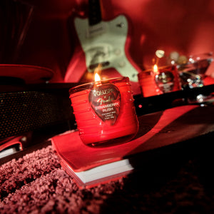 X Fender: Strawberry Rush Mini Boxed Candle