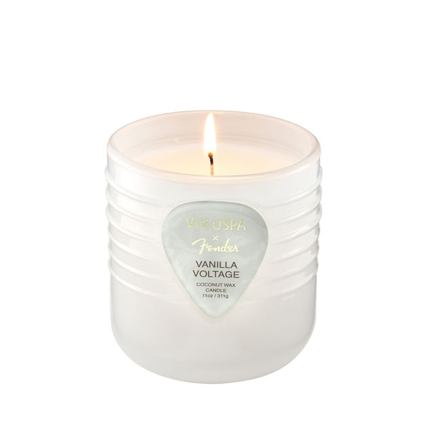 X Fender: Vanilla Voltage Boxed Candle