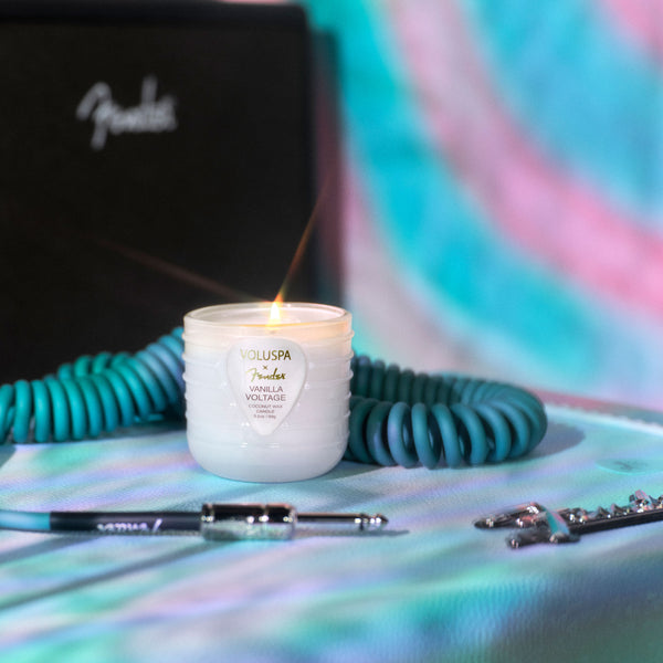 X Fender: Vanilla Voltage Mini Boxed Candle