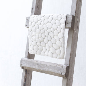 Yoshii Ottaipnu 'Pebble' Bath Mat - White