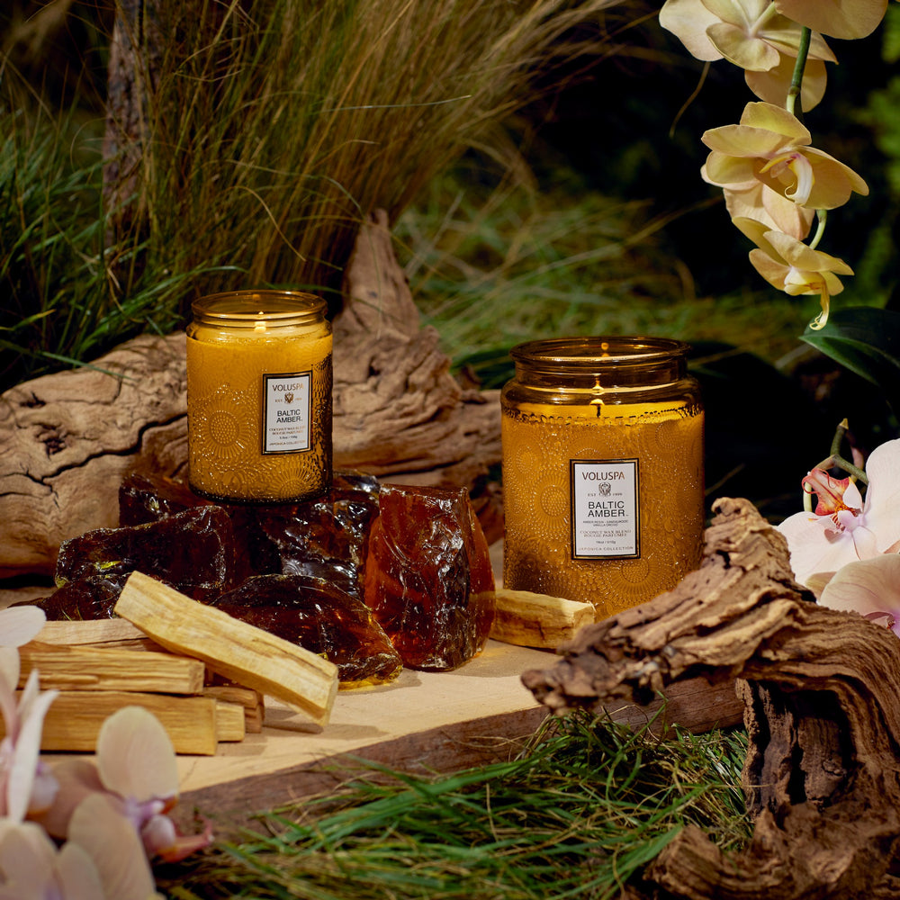 VOLUSPA Baltic Amber 100hr Candle Official Stockist