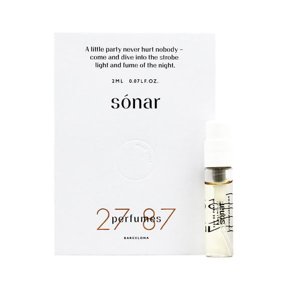 Sample Vial - 27 87 Sónar Eau de Parfum