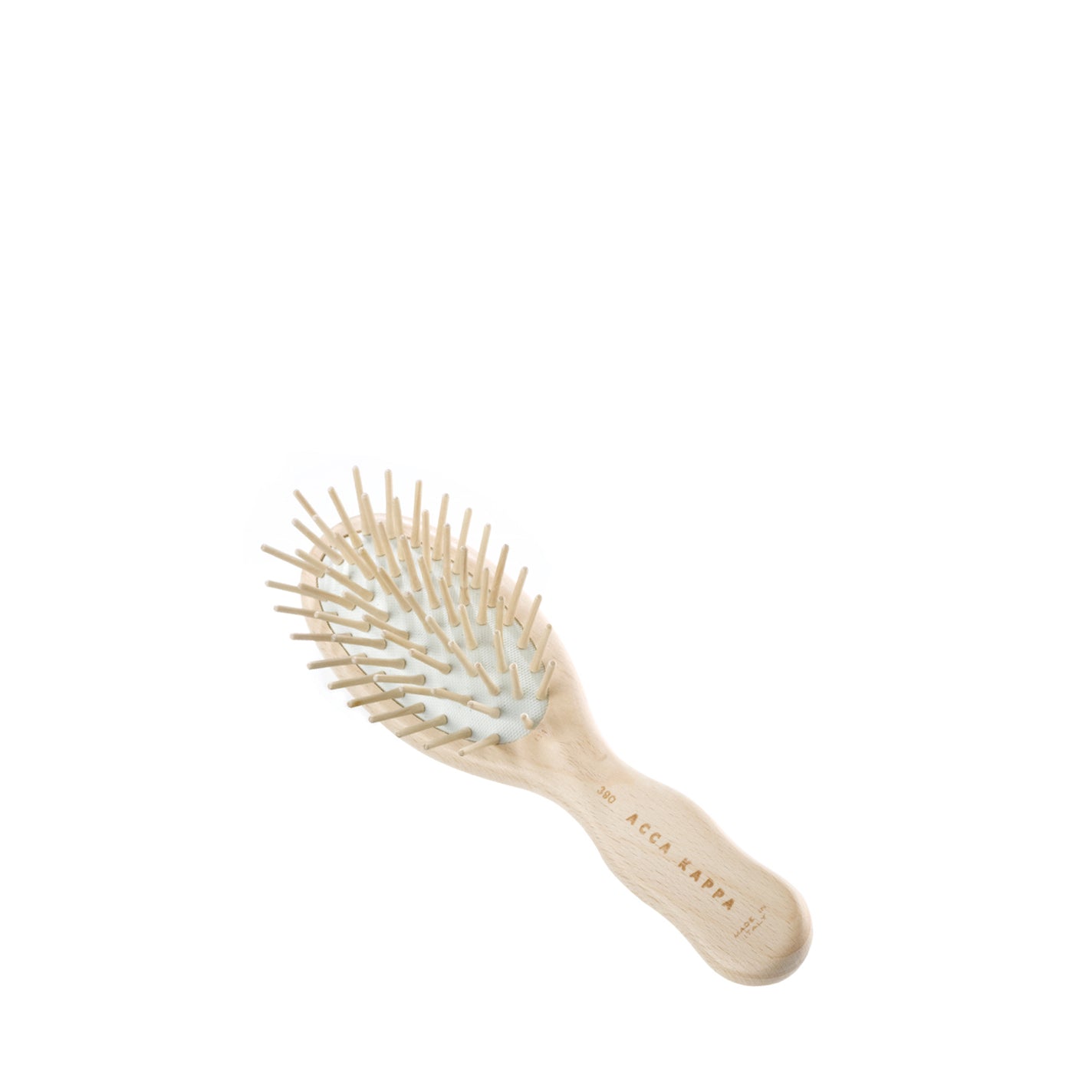 Acca Kappa Natura Beech Wood Travel Hair Brush