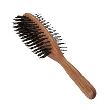 Acca Kappa Dog Brush - Walnut Wood