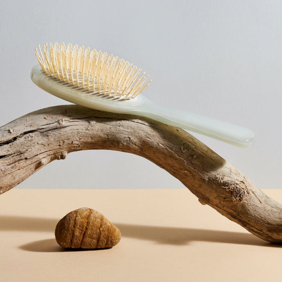 Acca Kappa Eco-Friendly Hair Brush - Green