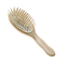 Acca Kappa Natura Oval Hair Brush with Wooden Pins