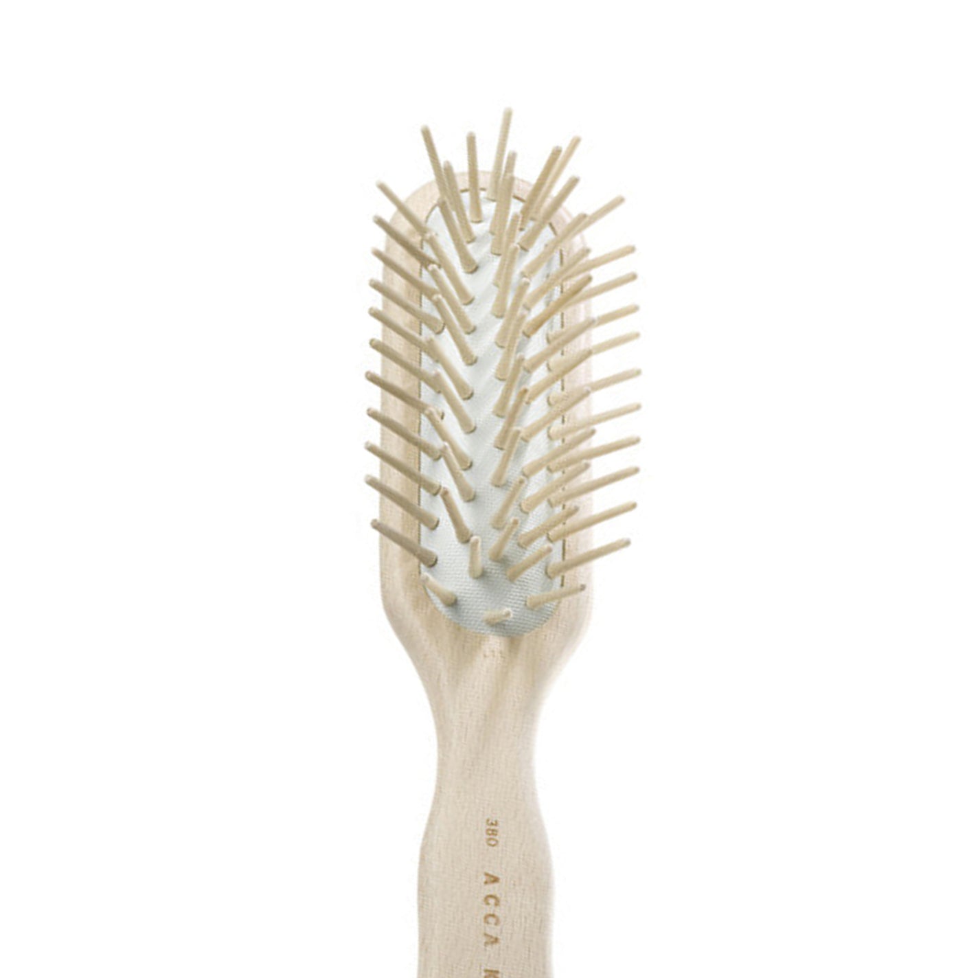 Acca Kappa Natura Rectangular Hair Brush with Wooden Pins