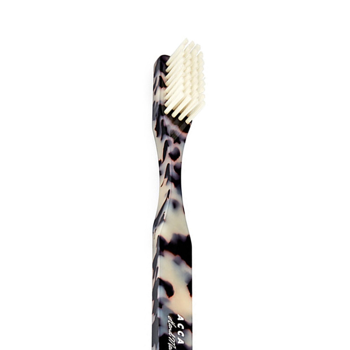 Acca Kappa Tortoise Shell Toothbrush - Black & White