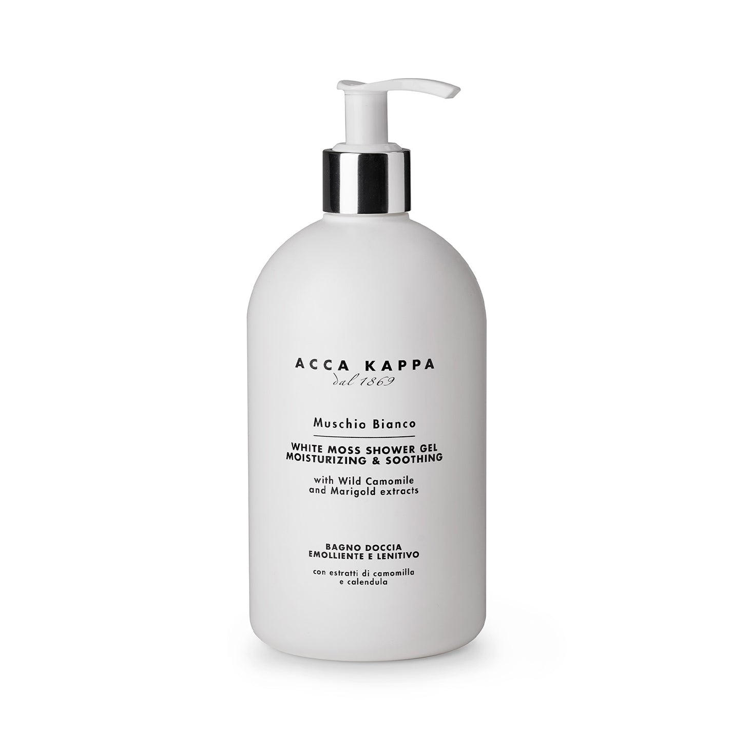 Acca Kappa White Moss Shower Gel + Bath Foam - 500ml