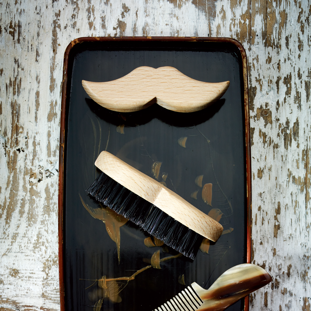 Redecker Moustache + Beard Brush