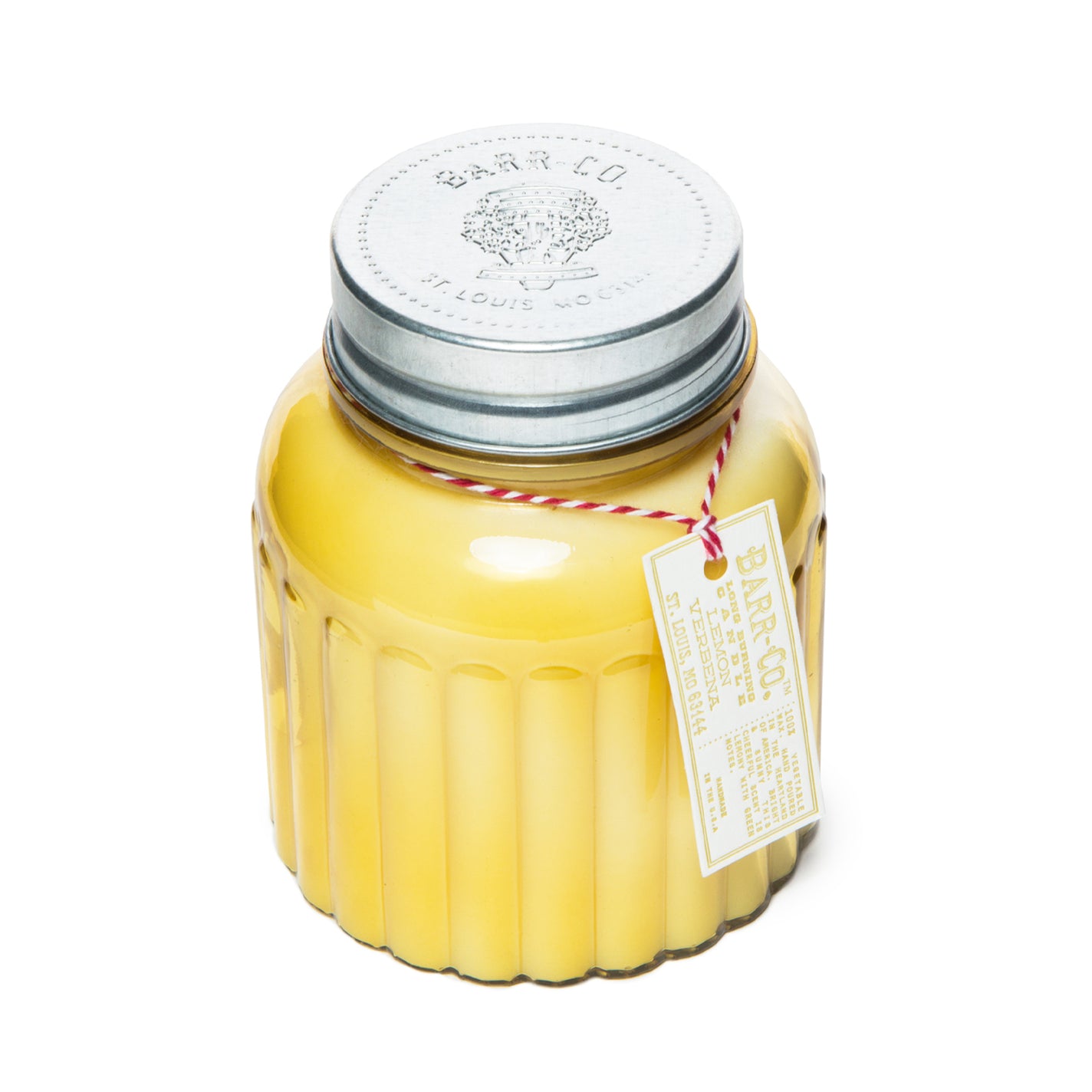 Barr-Co Lemon Verbena 120hr Apothecary Candle