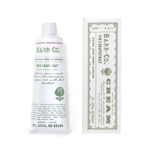 Barr-Co Fir & Grapefruit Hand Cream