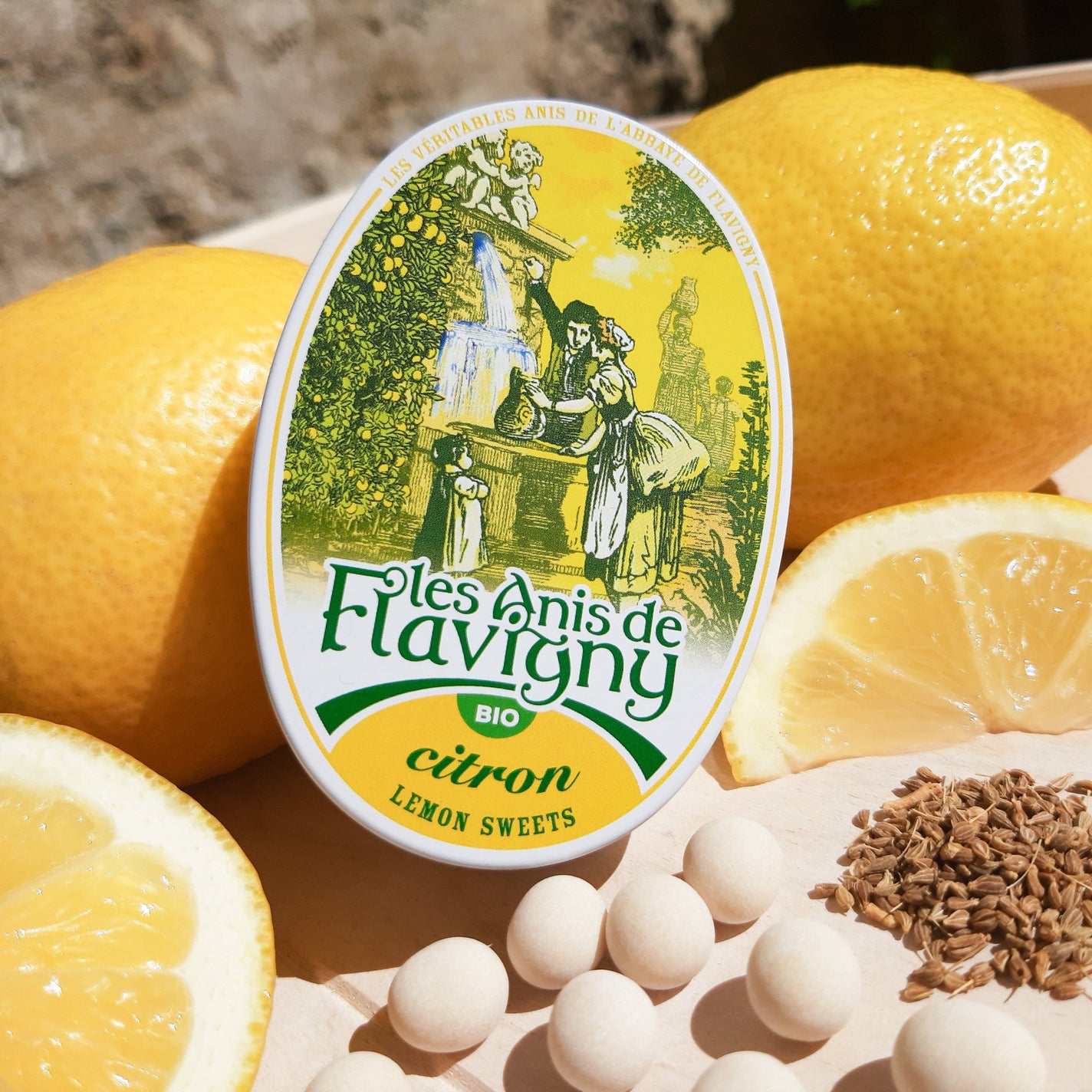 Anis de Flavigny Lemon Pastilles