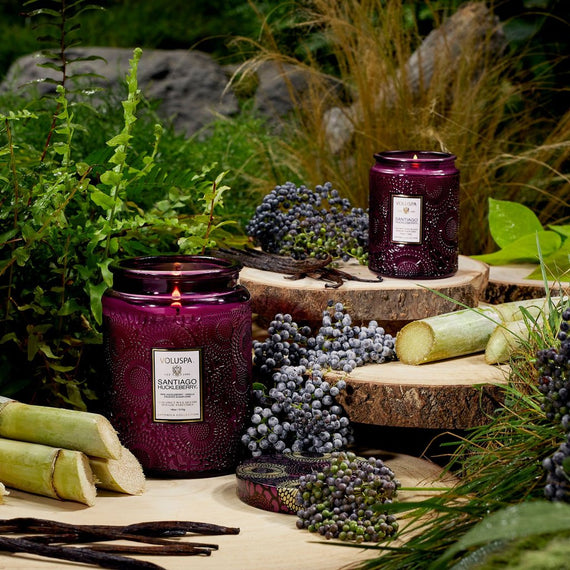 VOLUSPA Santiago Huckleberry 100hr Candle