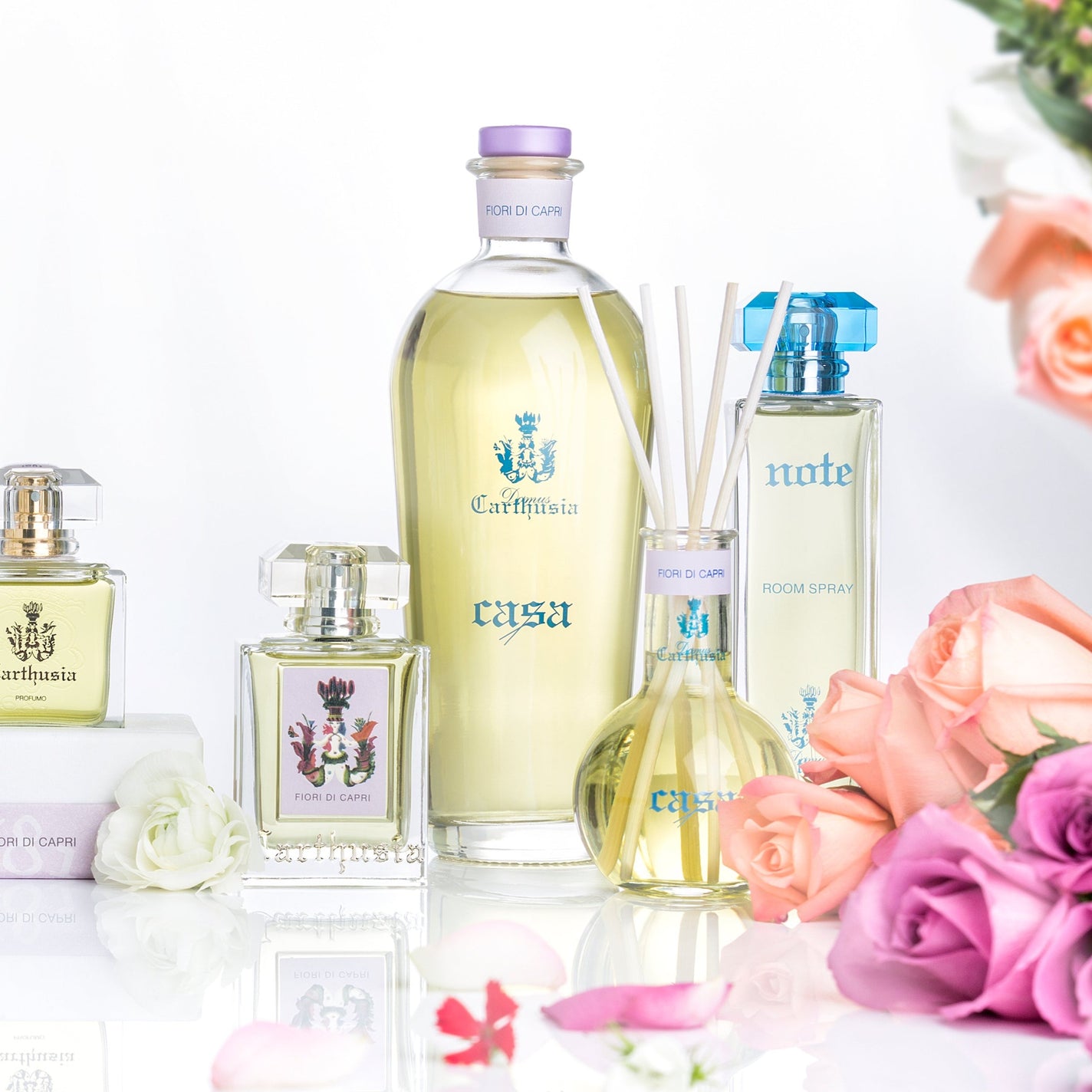 CARTHUSIA Fiori di Capri Diffuser Refill + Reeds