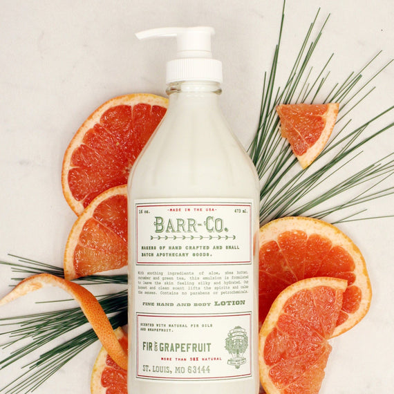 Barr-Co Fir & Grapefruit Hand + Body Lotion