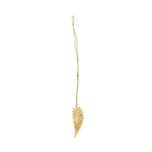 Fog Linen Work Jardin Brass Leaf