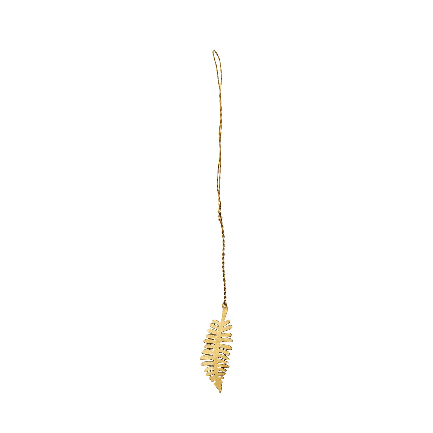 Fog Linen Work Feuille Brass Leaf
