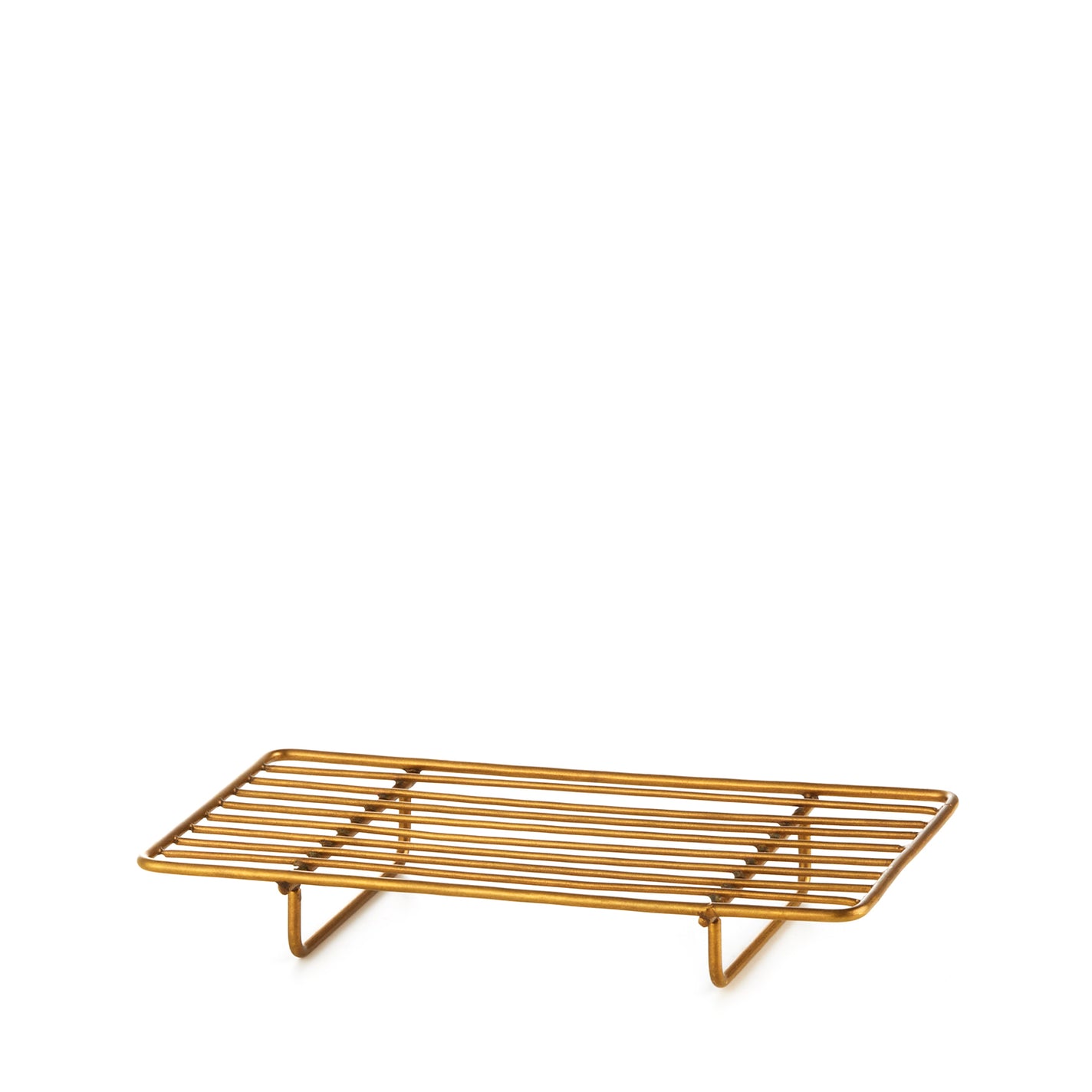 Fog Linen Work Brass Wire Rack - Rectangular