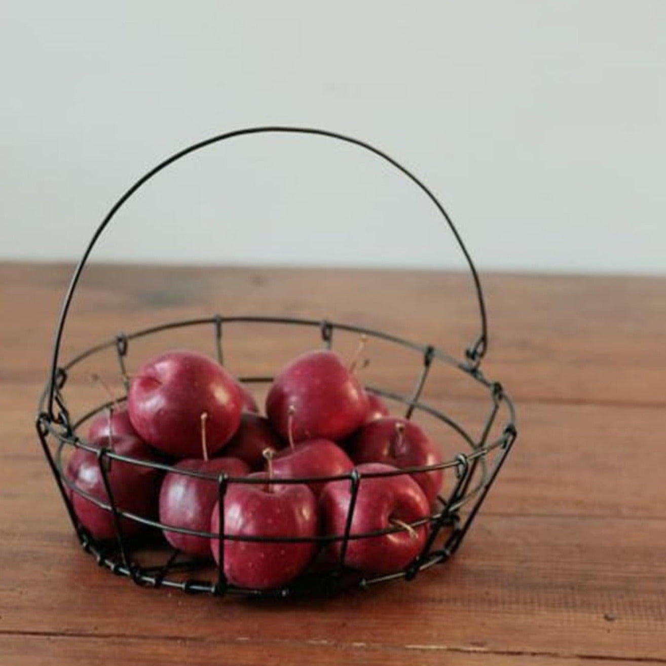 Fog Linen Work Round Basket