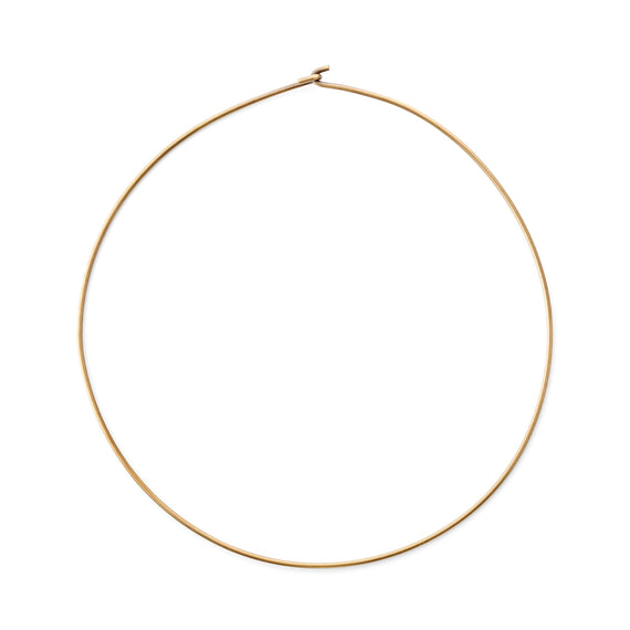 Fog Linen Work Brass Circle Hanger - Large
