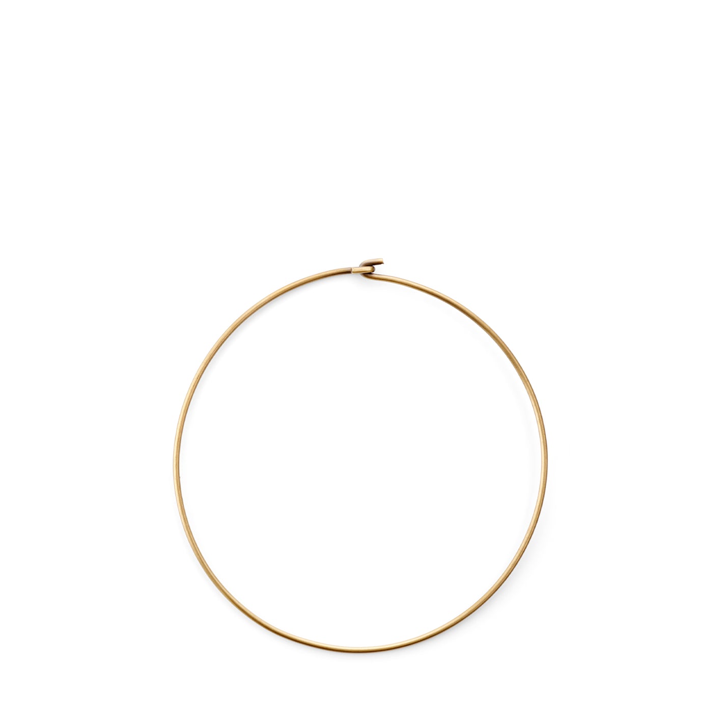 Fog Linen Work Brass Circle Hanger - Small