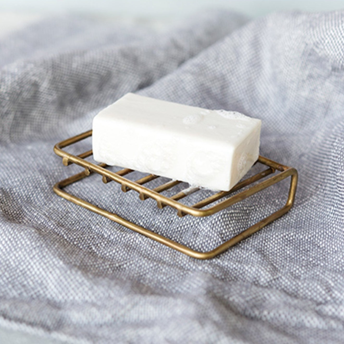 Fog Linen Work Brass Soap Stand