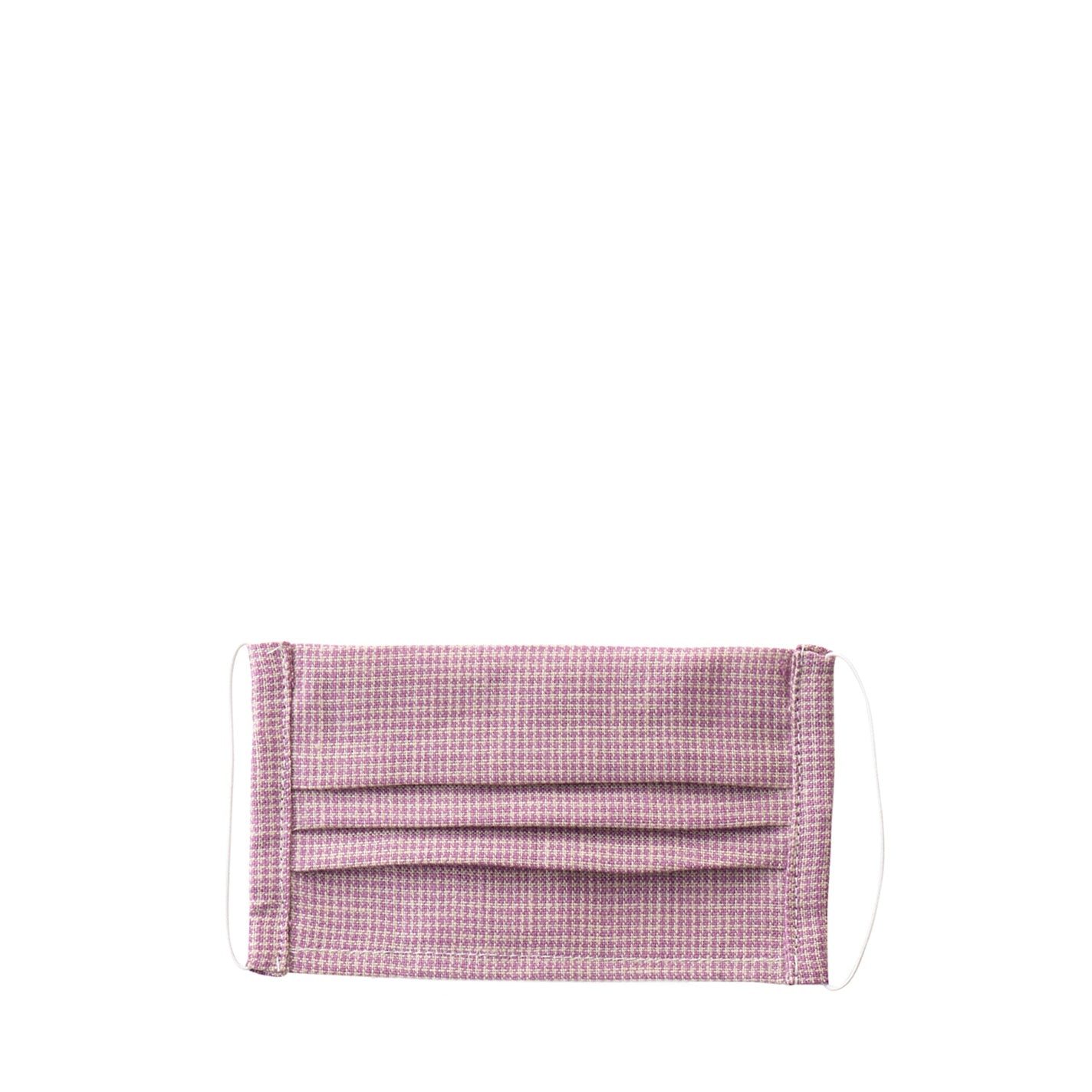 Fog Linen Work Kid's Face Mask - Emiley Purple