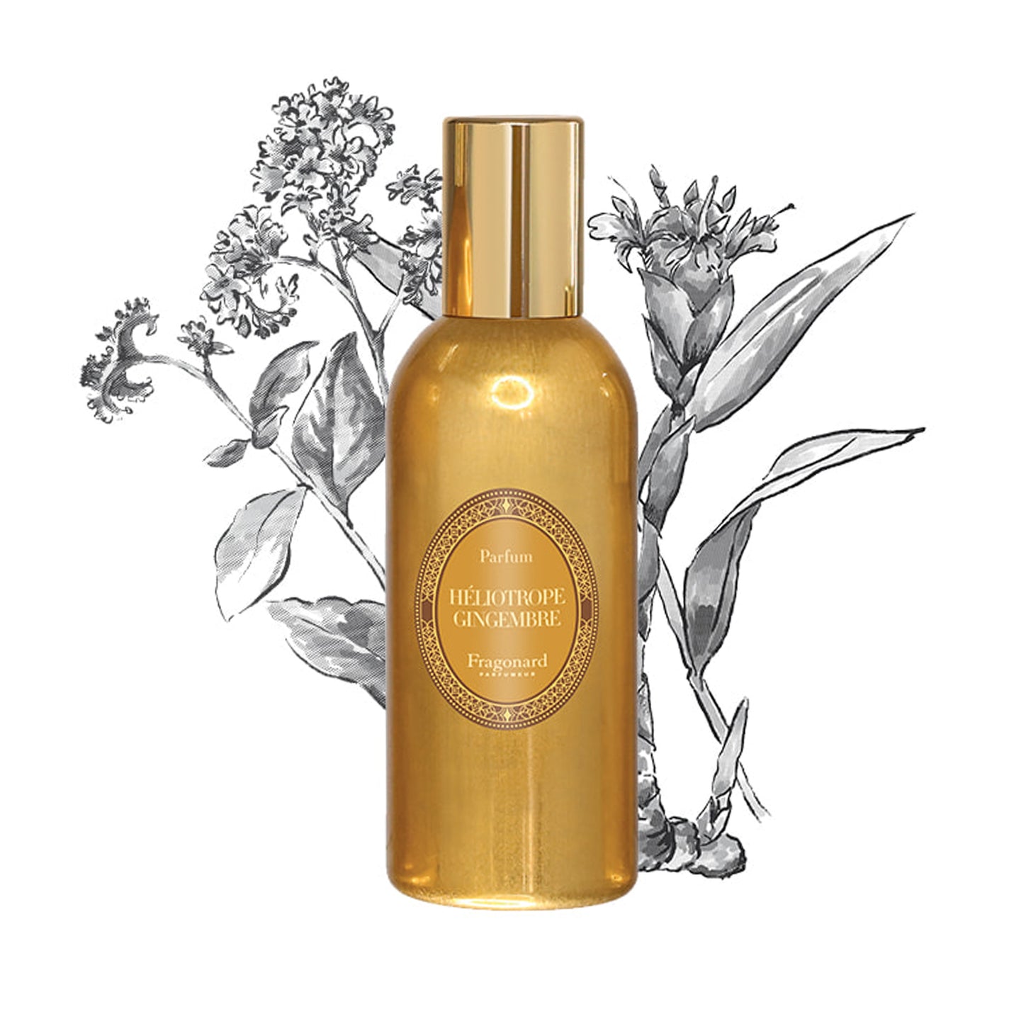 Fragonard Heliotrope Gingembre 'Estagon' Parfum - 60ml