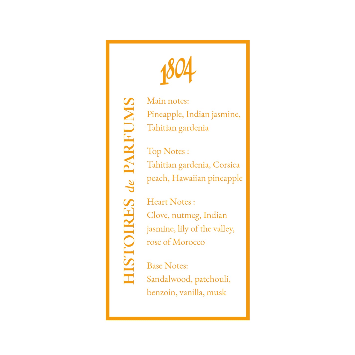Histoires de Parfums 1804 Eau de Parfum