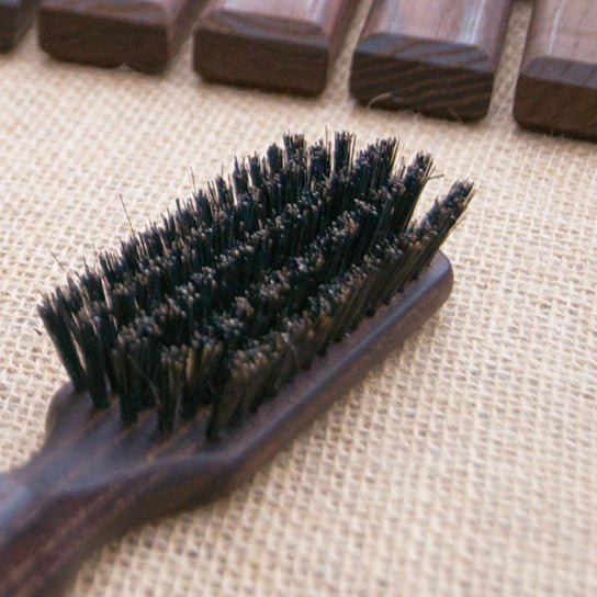 Redecker Thermowood Rectangular Hair Brush - Bristles