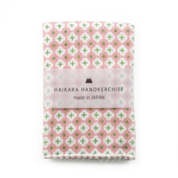 Kontex Haikara Handkerchief - Juuji Pink