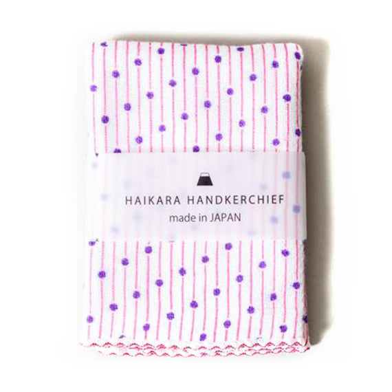 Kontex Haikara Handkerchief - Sudare Pink