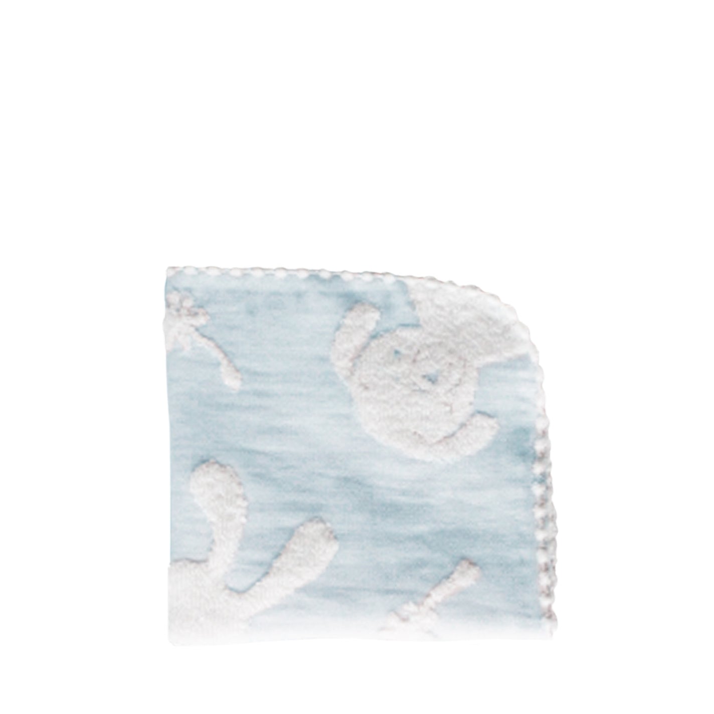 Kontex Macaron Face Cloth - Blue Puppy