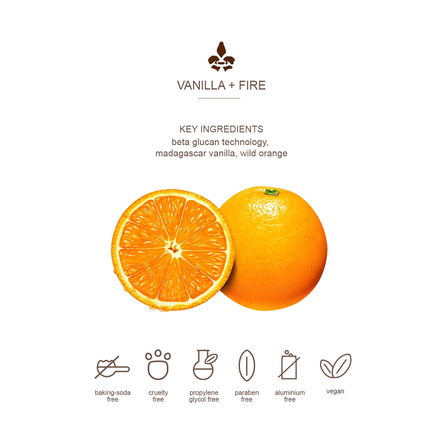 Lavanila The Elements Vanilla + Fire Deodorant