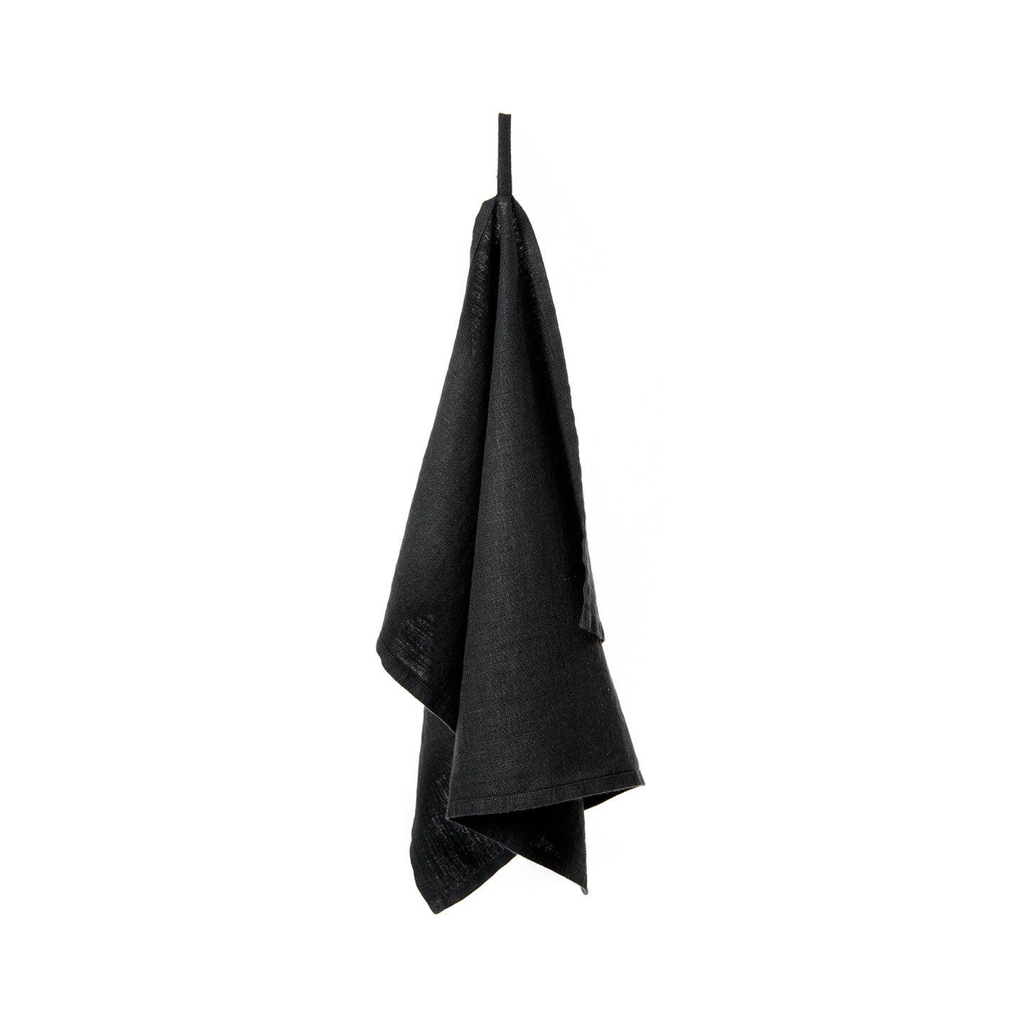 Les Choses Simples Linen Tea Towel - Black