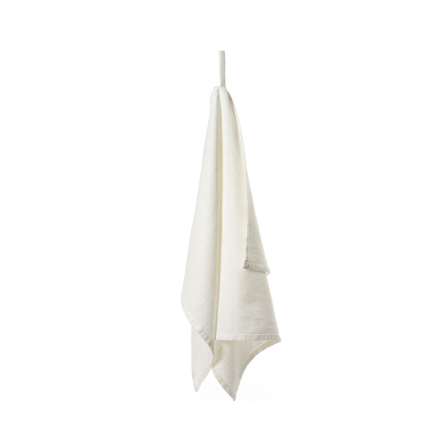 Les Choses Simples Linen Tea Towel - White