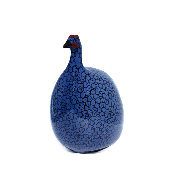 Pintade (Guinea Fowl) Medium - Black/Blue