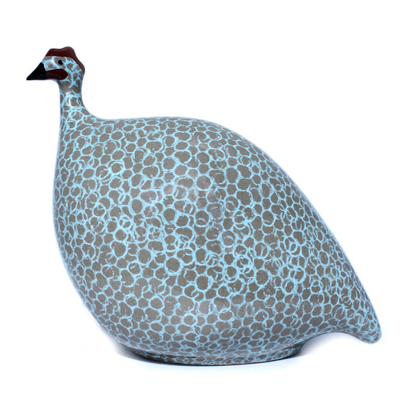 Pintade (Guinea Fowl) Large - Turquoise