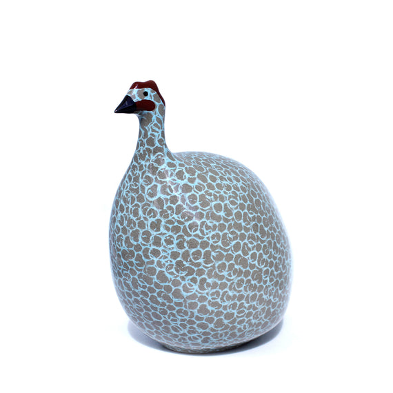 Pintade (Guinea Fowl) Medium - Turquoise