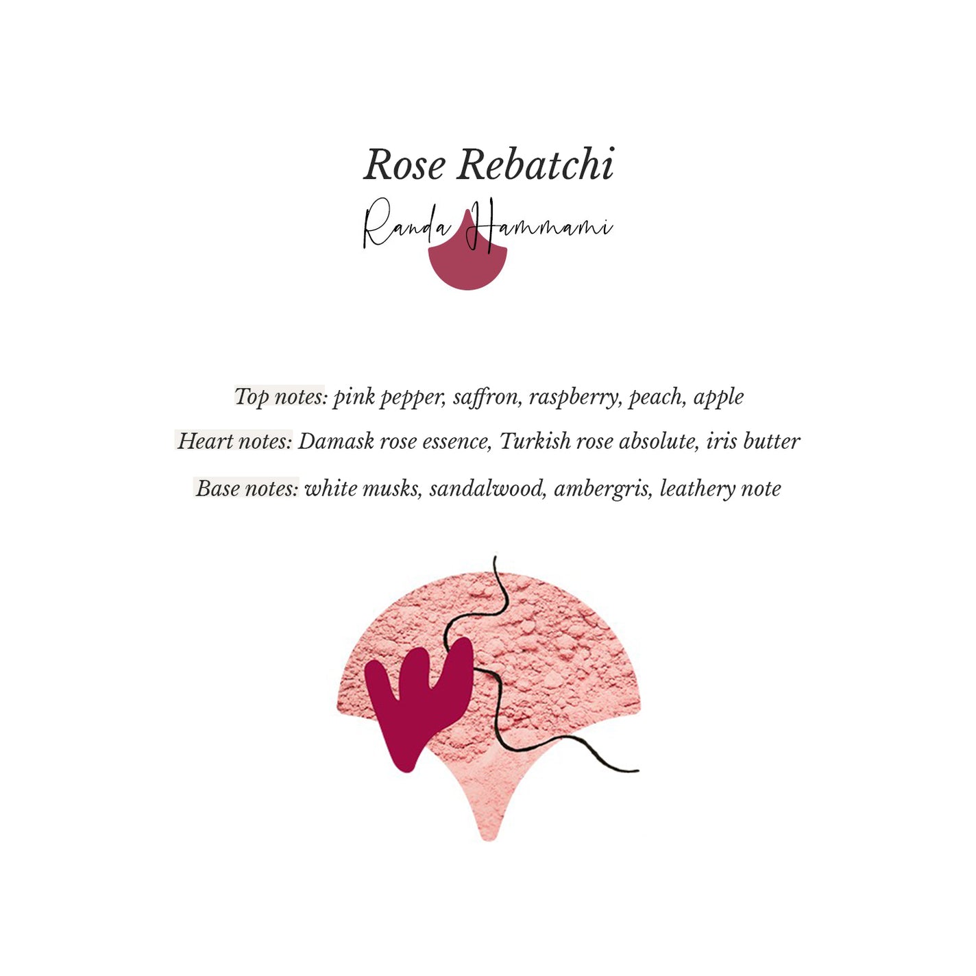 Sample Vial - Maison Rebatchi Rose Rebatchi Eau de Parfum