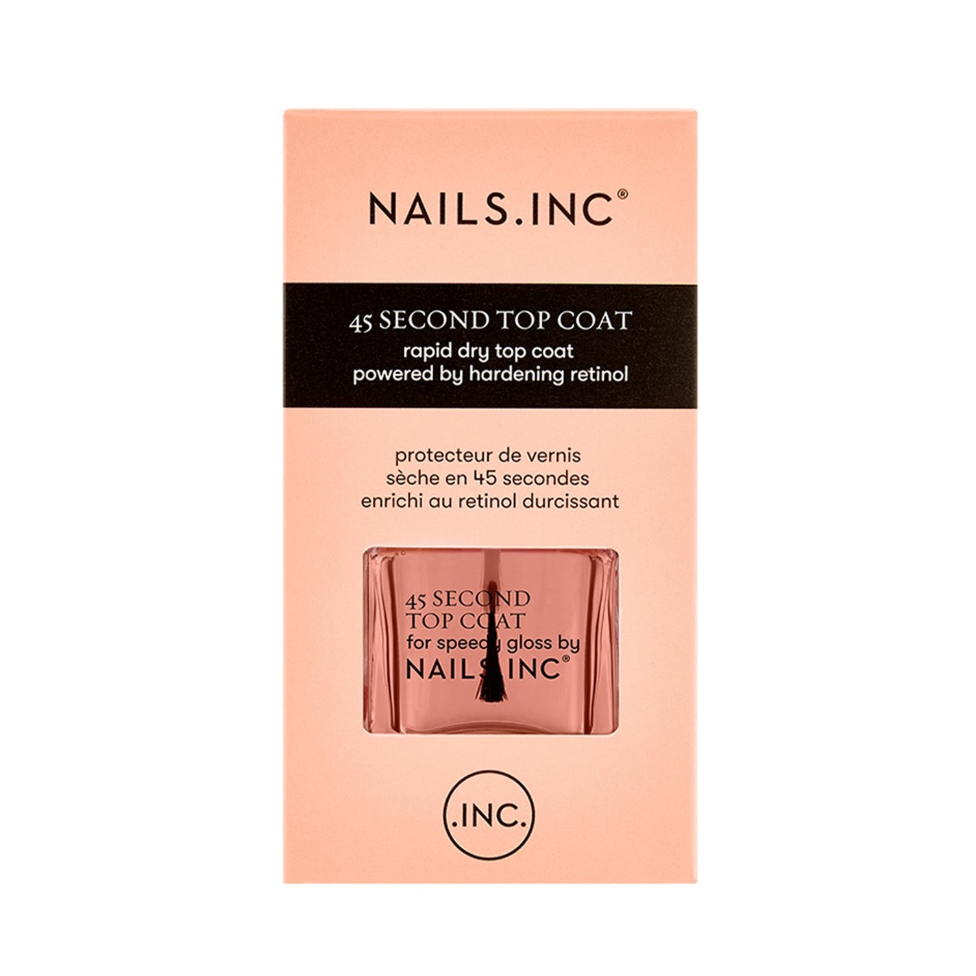 Nails.INC Retinol 45 Second Top Coat - 14ml