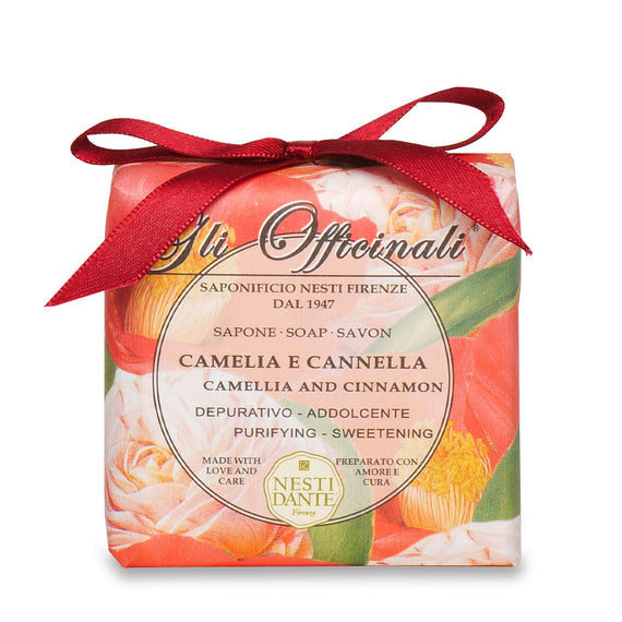 Nesti Dante Camellia & Cinnamon Soap