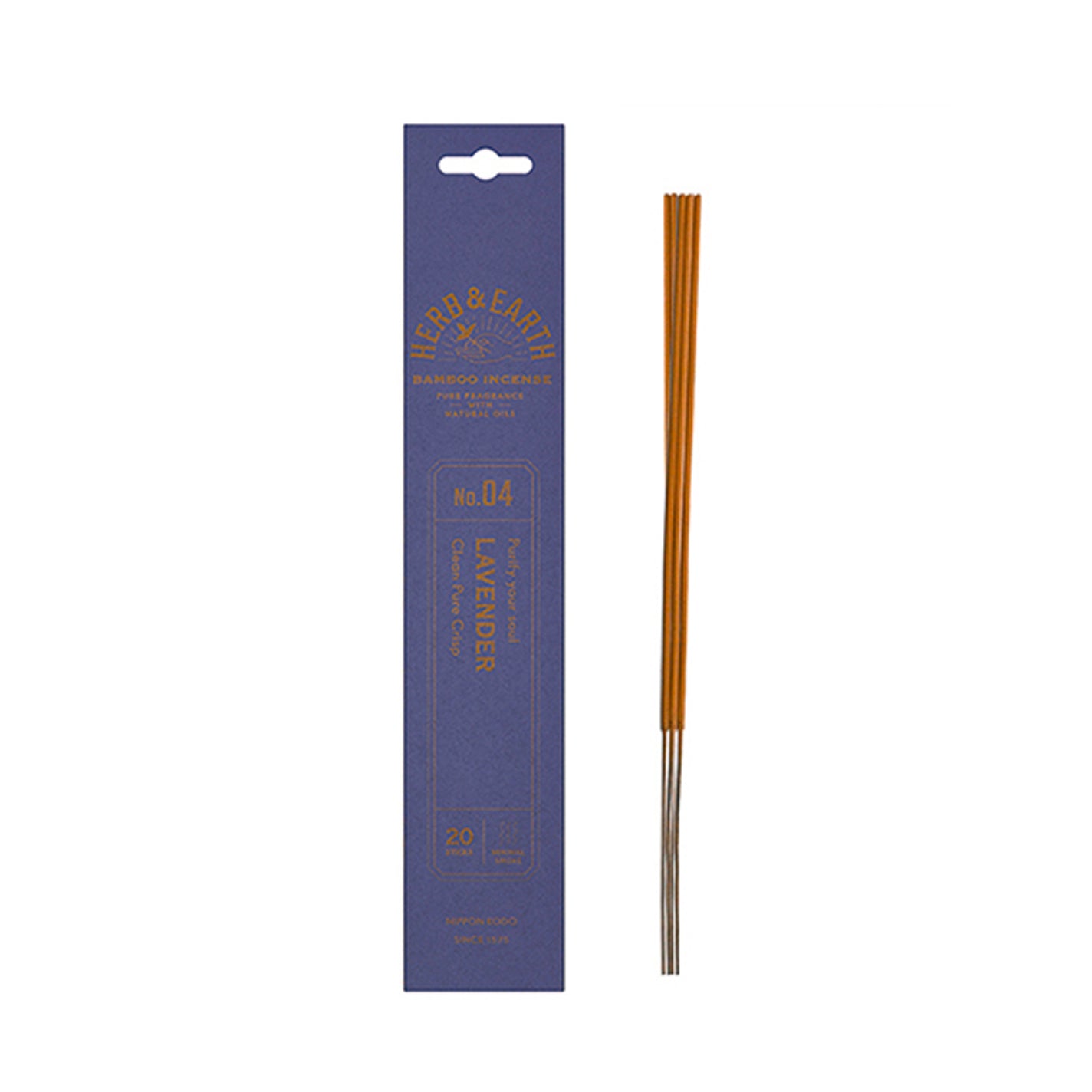 Nippon Kodo Herb & Earth Incense - Lavender No.04