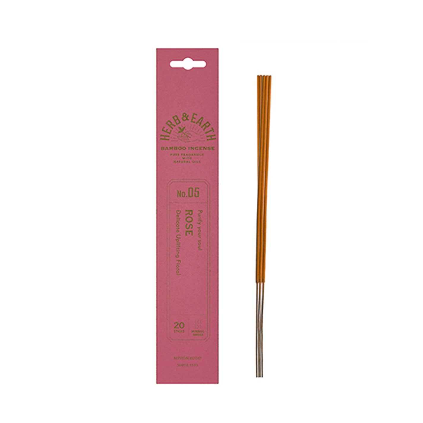 Nippon Kodo Herb & Earth Incense - Rose No.05