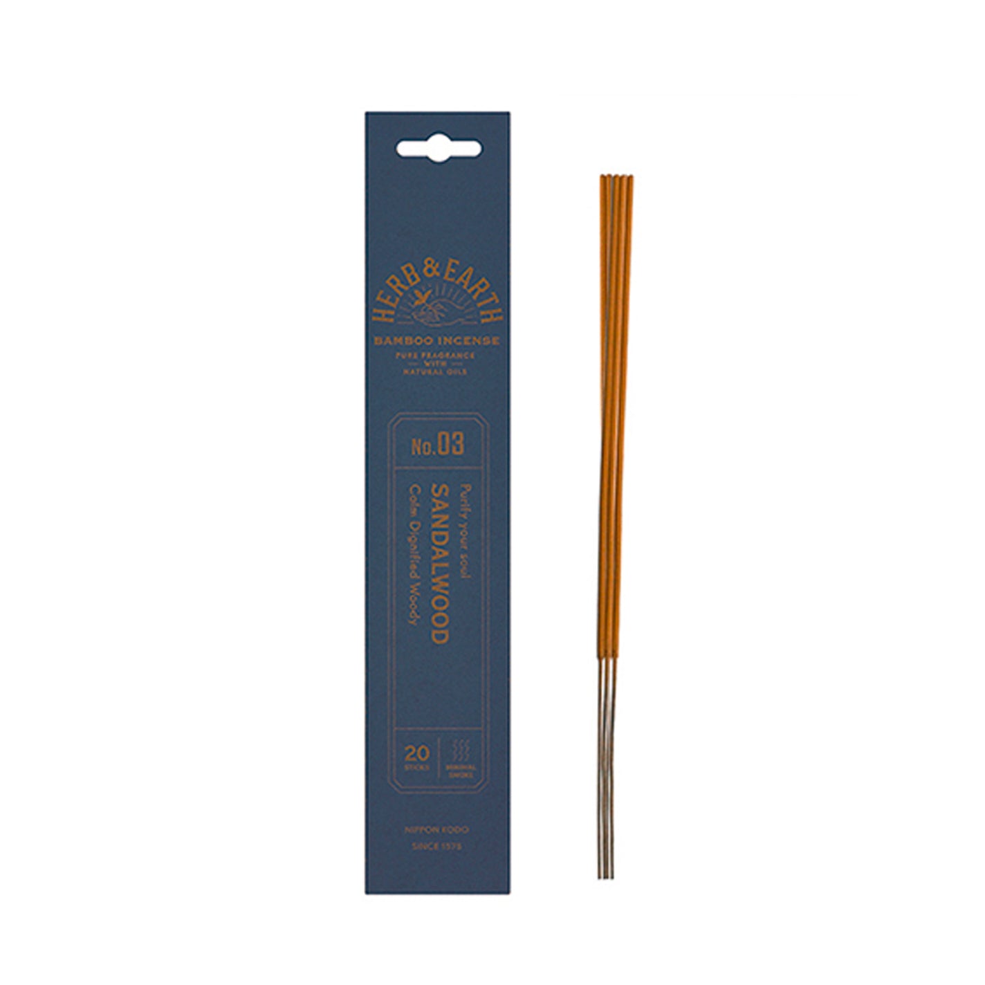 Nippon Kodo Herb & Earth Incense - Sandalwood No.03